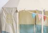 Pinolino 'Pavillon Yuma' Zelt, Baumwolle / Polyester, Blau / Beige, 124 x 124 x 142 cm Bild 4