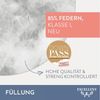 Excellent Kopfkissen Venedig, Kuschel- oder Kopfkissen 1-tlg. oder 2 -tlg, Füllung: 85% Federn / 15% Daunen, Bezug: 100% Baumwolle, Seitenschläfer, Rückenschläfer, Spar-Set, 2 Kopfkissen, Deko- oder Kopfkissen in vielen Größen Bild 3