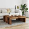 vidaXL Couchtisch Altholz-Optik 100x100x35 cm Holzwerkstoff 856684 Bild 3