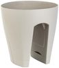 Engelland Blumentopf Geländertopf mit Wasserauffangschalen (Vorteils-Set, 1 St, Fassungsvermögen 9 Liter je Topf), UV-beständig, wetterfest, frostbeständig, ideal für Geländer/Zäune Bild 5