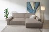 OTTO home Ecksofa NEU: SHERWOOD XXL 284, Big-Sofa L-Form, tiefe Sitzfläche 95 cm, Cord, Recamiere rechts/links, als Schlafsofa stellbar, Cord u. Leinenoptik Bild 2