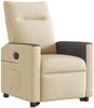 Relaxsessel, Fernsehsessel mit Aufstehhilfe Creme Stoff Bild 4