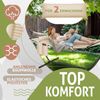 KESSER® Hängematte HILL mit Gestell Kissen Doppelhängematte für 2 Personen-Stabiler Rahmen -200kg Belastbarkeit Indoor & Outdoor XXL Hängesessel Doppel Mehrpersonen Garten Pool Balkon Terrasse Beige Bild 3