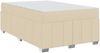 vidaXL Bettrahmen mit Matratze Creme 120 x 200 cm Stoff 3398284 Bild 4