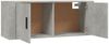 TV-Wandschrank, TV-Hängeboard Fernsehschrank Betongrau 100x34,5x40 cm Bild 5