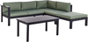 Lounge Set MESSINA Metall Grün Bild 5