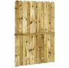 vidaXL Gartentor 100 x 150 cm Massives Kiefernholz Grün 42048115 Bild 2