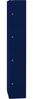 Bisley Schließfachschrank Office, 1 Abteil, 4 Fächer, T 457 mm, Farbe oxfordblau Bild 2
