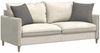 vidaXL Sofakissen 2 Stück Hellgrau 45 x 45 cm Cordstoff 42013946 Bild 3