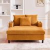 HAUSS SPOLE Schlafsofa mit schlaffunktion,couch Wohnzimmersofa mit LED und USB-Anschlüssen Bild 2