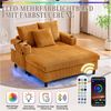 HAUSS SPOLE Schlafsofa mit schlaffunktion,couch Wohnzimmersofa mit LED und USB-Anschlüssen Bild 4