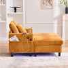 HAUSS SPOLE Schlafsofa mit schlaffunktion,couch Wohnzimmersofa mit LED und USB-Anschlüssen Bild 3