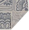 vidaXL Outdoor-Teppich Flachgewebe 200x280 cm Blaues Muster 340833 Bild 2