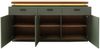 Sideboard Marlena / Moniz, Holzwerkstoff, Grün, Holzfarben, 156 x 83 x 44 cm Bild 5