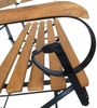 vidaXL Gartenbank Klappbar 112 cm Massivholz Akazie 43736 Bild 4