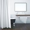 ZOLLNER Duschvorhang Breite 180 cm (Set), 100% Polyester, Anti-Schimmel-Effekt Bild 3