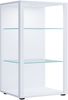 VCM Standvitrine Glasol 918779 Weiß H. 90 x B. 52 x T. 44 cm Bild 2