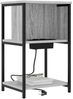 vidaXL Nachttisch Graues Sonoma 38 x 31 x 61 cm Holzwerkstoff 859456 Bild 3