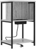 vidaXL Nachttisch Graues Sonoma 38 x 31 x 61 cm Holzwerkstoff 859456 Bild 2