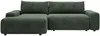 Vente-unique - DAVISO Sofa Stoff Grün - B 162 cm x H 87 cm x L 264 cm Bild 3