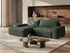 Vente-unique - DAVISO Sofa Stoff Grün - B 162 cm x H 87 cm x L 264 cm Bild 2