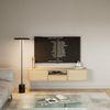 Selsey 'Framme' hängendes TV-Board mit drei Klappen und einer Ablage, Holzoptik Eiche, 150 cm Bild 2