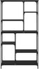 vidaXL Bücherregal Schwarz Eichen-Optik 99 x 35,5 x 176 cm 882777 Bild 5