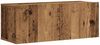 vidaXL 7-tlg. TV-Schrank-Set Wandmontage Altholz-Optik Holzwerkstoff 3329019 Bild 4