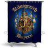 RAHMENLOS® Duschvorhang Motiv Bayern - 180 cm x 200 cm Breite 180 cm Bild 1