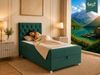 Best for Home Boxspringbett Trinity K-14 Boxspringbett mit Bettkasten & Bonnell-Federkern (Einzelbett, Polsterbett gepolstertes Kopfteil, Jugendbett, Kinderbett, 3-St, 70x200 80x200 90x200 100x200 cm), Handwerksqualität, TOP Preis-Leistungs-Verhältnis Bild 2