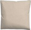 biberna Melange-Flanell Kissenbezug 0840500 MELANGE UNI, kitt, 1x 80x80 cm Bild 2