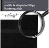 Lashuma Saunatuch Linz, Frottee (1-St), Saugstarkes Badetuch schwarz 70x200 cm Bild 3