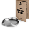 BURNHARD® Edelstahl Burger Smasher, 14 cm, Grillpresse, Hamburgerpresse, Spülmaschinenfest - Silber - #944528-new Bild 4
