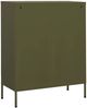 vidaXL Lagerschrank Olivgrün 80 x 35 x 101,5 cm Stahl [336153] Bild 4