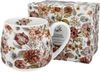 DUO FLORAL Fassbecher 430 ml PASTEL FLOWERS New Bone China Porzellan Bild 5