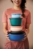 Mepal Cirqula Multi Bowl Vorratsdose mit Deckel 500 ml nordic blue Bild 2