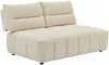 Vente-unique - APOLIU Sofa Stoff Beige - B 123 cm x H 93 cm x L 170 cm Bild 3