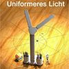 ibettertec LED Schreibtischlampe LED Doppelkopf Dimmbare Tischleuchte mit Stifthalter 360° Schwenkbare, LED fest integriert, LED fest integriert, Warmweiß (3000K), Naturweiß (4500K), Kaltweiß (6000K), Touch-Steuerung, tragbar, faltbar,Augenschutz, Nach... Bild 2