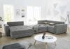 Job 'Brixen KPL' Wohnlandschaft, Microfaser bedruckt grau Bild 2