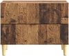 vidaXL Nachttisch Altholz 62 x 34,5 x 48 cm Holzwerkstoff 895013 Bild 3