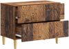 vidaXL Nachttisch Altholz 62 x 34,5 x 48 cm Holzwerkstoff 895013 Bild 2