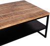 Couchtisch Sicilia 110 x 60 cm - Mangoholz natur Bild 5