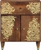 vidaXL Nachttisch mit Tür Honigbraun 50 x 33 x 60 cm Massivholz Mango 4018747 Bild 3