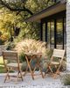 Gartenstuhl 2er Set PROSSEDI klappbar Akazienholz Beige Bild 3