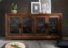 Sideboard Mango 193x46x91 braun lackiert STILMÖBEL #117 Bild 3