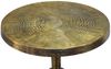 FINEBUY Beistelltisch SuVa76452 Aluminium Anstelltisch 30cm Dekotisch Wohnzimmertisch (Kompakte Größe mit Designcharakter), Elegante Optik in orientalischer Form Bild 4