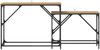 vidaXL Konsolentisch 2 pcs Artisan-Eiche 100 x 28 x 75 cm 882887 Bild 5