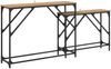 vidaXL Konsolentisch 2 pcs Artisan-Eiche 100 x 28 x 75 cm 882887 Bild 2