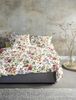 Irisette Glamour Mako-Satin Bettwäsche 155x220 Romantik Blumen rosa bunt 8885-10 Bild 4