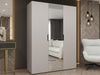 Kleiderschrank Midere 150 mit Frontspiegel (Farbe: Cashmere) Bild 2